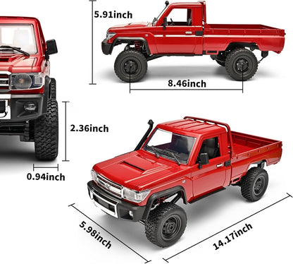MN82 RC Rock Crawler 1/12 Scale 4WD Off-Road Truck