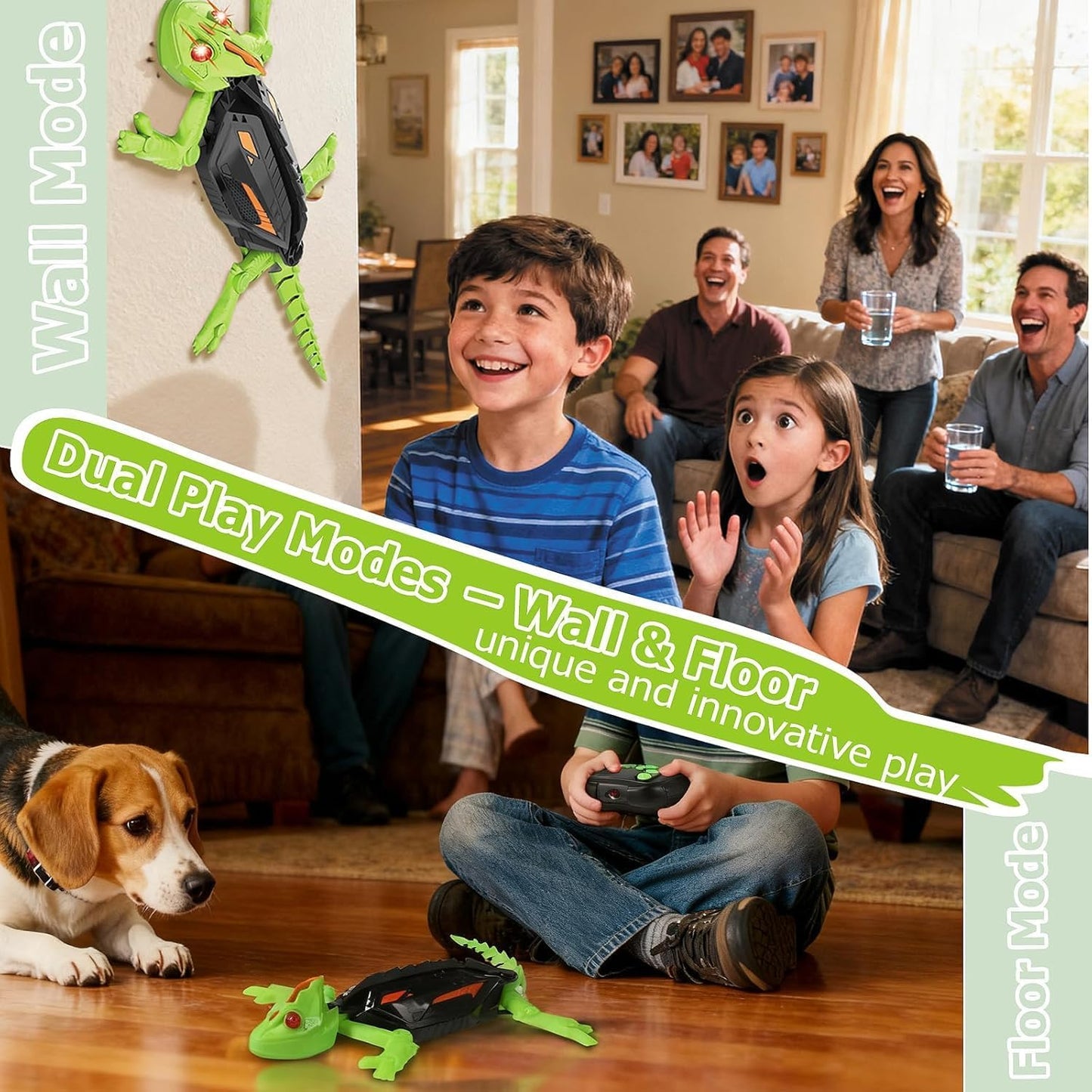 Wall Crawler Gecko RC Toy