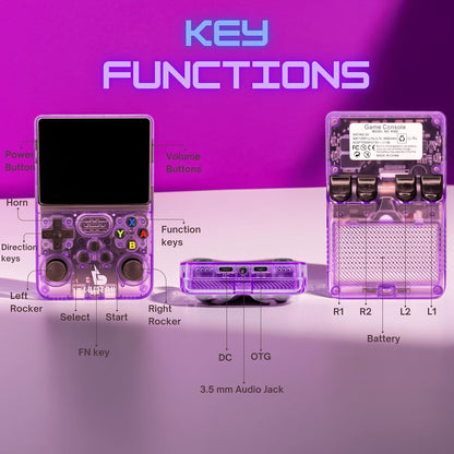 R36S Handheld Retro Game Console