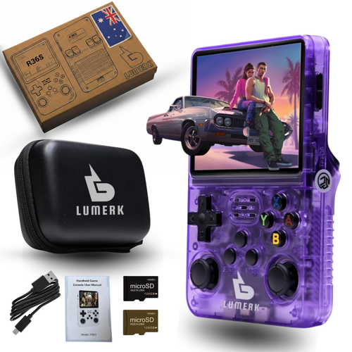 R36S Handheld Retro Game Console