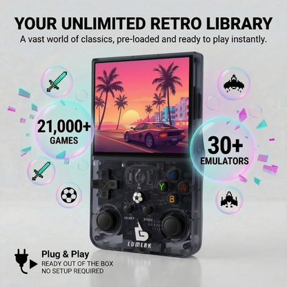 R36Max Handheld Retro Game Console